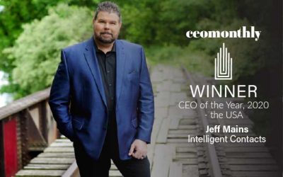 Intelligent Contacts’ Jeff Mains named CEO of the Year for 2020 by CEO Monthly