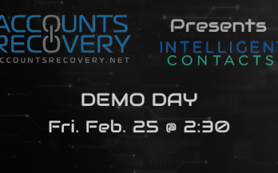 Intelligent Contacts Presents Latest Features at AccountsRecovery Demo Day